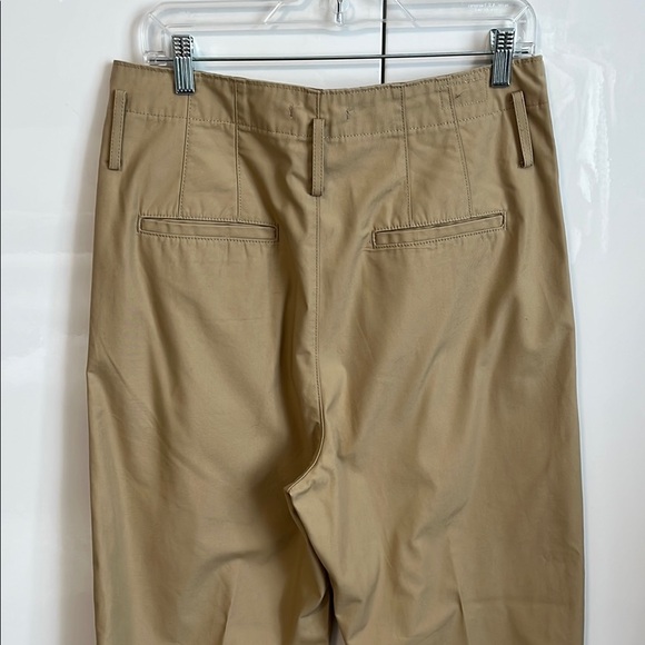 LEVI’S PREMIUM Khaki High Waist Cotton Pants Chinos Tapered Pleated, Size 30 - Picture 8 of 14